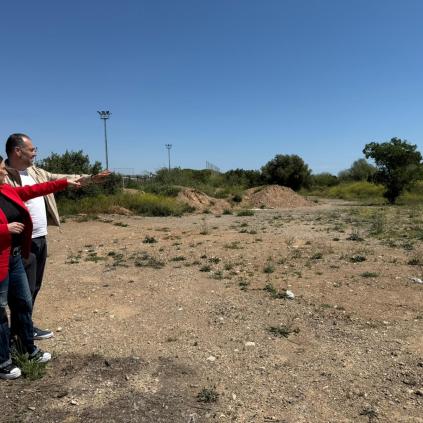 Accedeix a Terreny on s'ubicarà el circuit BTT