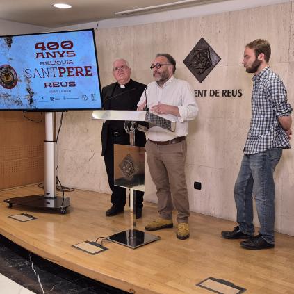 Accedeix a Presentació actes 400 aniversari arribada relíquia de Sant Pere