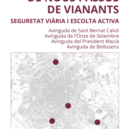 Accedeix a Plànol dels projectes de nous passos de vianants