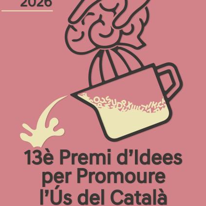 Accedeix a Cartell 13è Premi d'Idees per Promoure l'Ús del Català
