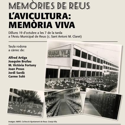 Accedeix a Cartell taula rodona "L'avicultura: memòria viva"