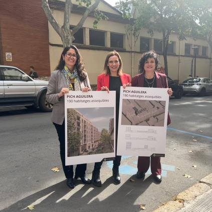 Presentació de l'estudi previ del complex residencial públic de Pich Aguilera Accedeix a Presentació de l'estudi previ del complex residencial públic de Pich Aguilera