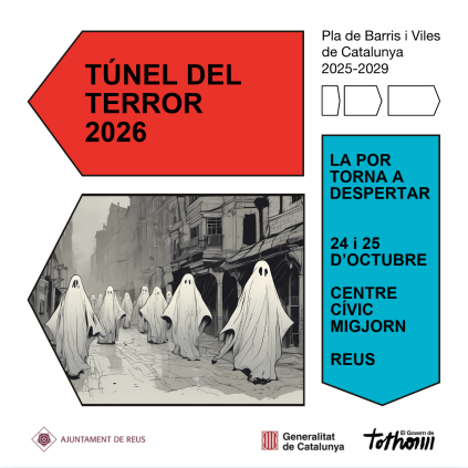 Cartell Túnel del Terror 2026 Accedeix a Cartell Túnel del Terror 2026
