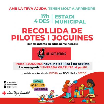 Campanya recollida de joguines Creu Roja Accedeix a Campanya recollida de joguines Creu Roja