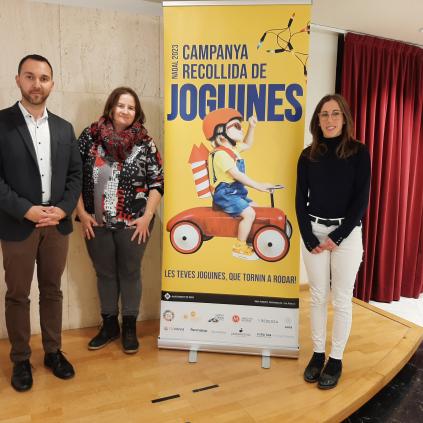 Presentació campanya recollida de joguines Accedeix a Presentació campanya recollida de joguines