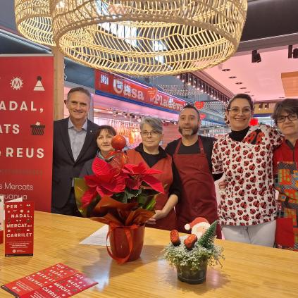 Roda de premsa Nadal als Mercats Accedeix a Roda de premsa Nadal als Mercats