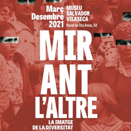 Cartell exposició Mirant l'Altre Accedeix a Cartell exposició Mirant l'Altre
