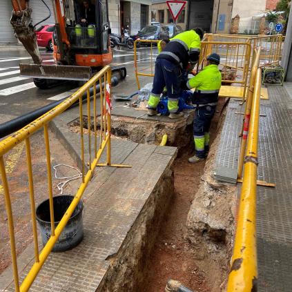 Accedeix a Obres a la xarxa d'Aigües de Reus