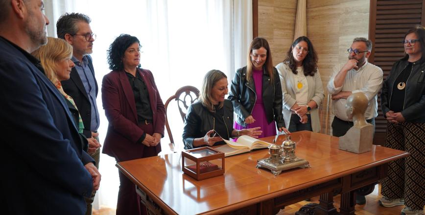 Visita institucional de la consellera d'Igualtat i Feminisme