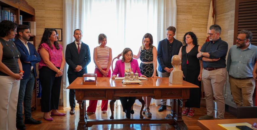 Visita institucional consellera Sílvia Paneque
