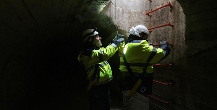 Imatge d'una actuació d'Aigües de Reus