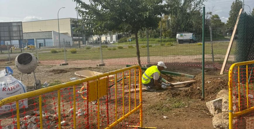 Obres aparcament barri Pelai
