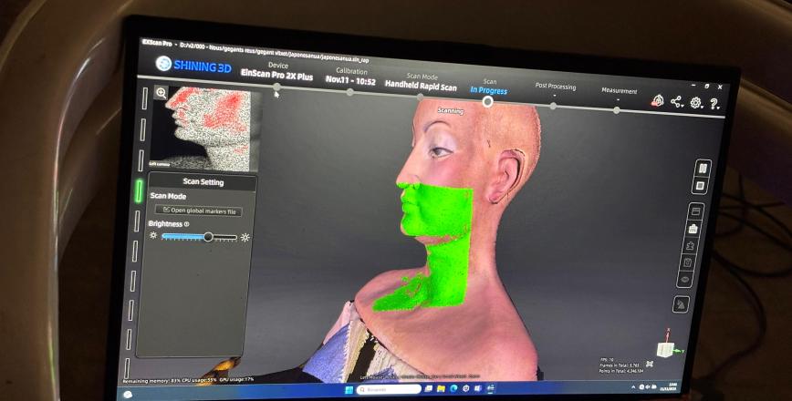 Escaneig 3D gegants Japonesos Escaneig 3D gegants Japonesos