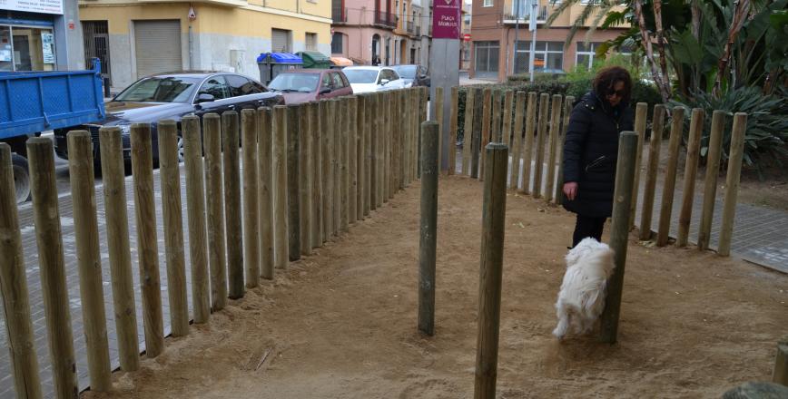 Àrea d'higiene per a gossos