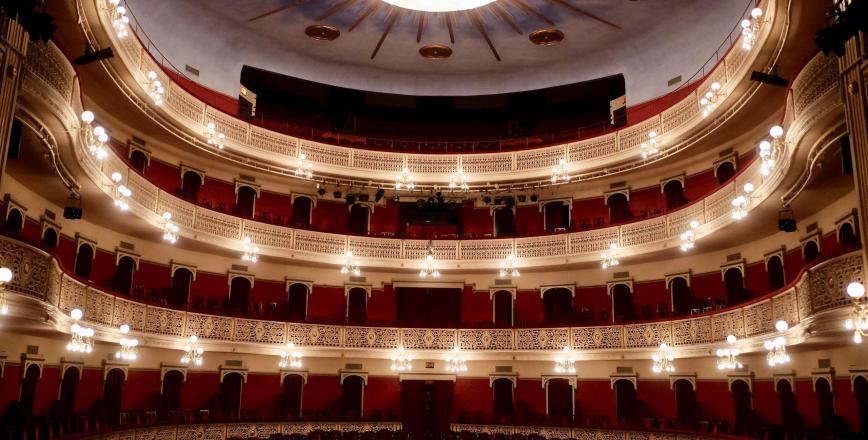 Imatge de l'interior del Teatre Fortuny