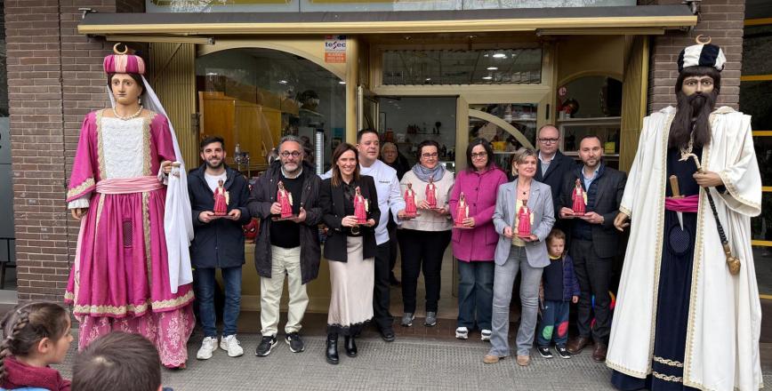 Figura de xocolata del Seguici Festiu 2026: Geganta Mora