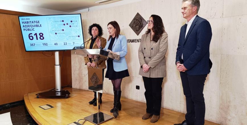 Roda de premsa habitatge assequible