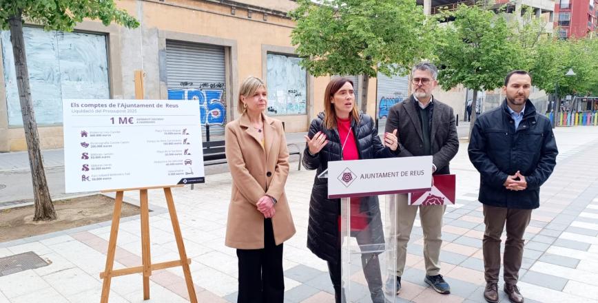 Roda de premsa de la Liquidació del Pressupost 2025