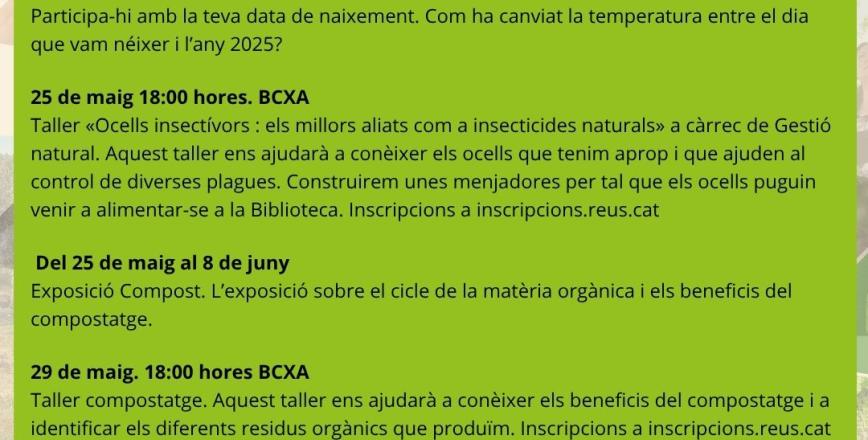 Cartell Setmana Natura 2026