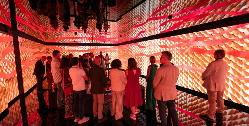 Inauguració sala immersiva Gaudí Centre Inauguració sala immersiva Gaudí Centre