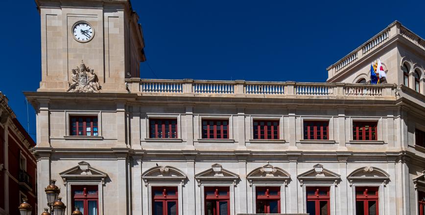 Façana de l'Ajuntament de Reus