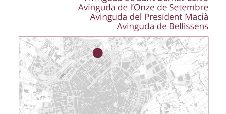Plànol dels projectes de nous passos de vianants