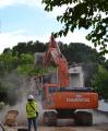 Enderrocament dels habitatges i granges del carrer de Mas Tallapedra 