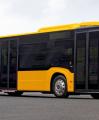 Una imatge exterior del nou model d'autobús de Reus Transport
