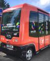 Un bus autònom com el que vindrà a Reus