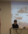 Eulàlia Jardí presentant la seva conferència 