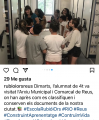 Noticia a l'Instagram de l'escola