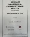 I Jornada d'ocupació de l'Administració pública