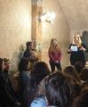 Benvinguda a càrrec de la regidora de Projecció de Ciutat, Montserrat Caelles