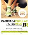 Cartell de la caminada popular Rutes Reus