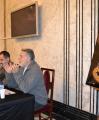 Imatge de la presentació de Grans Mestres 2017 al Teatre Fortuny de Reus amb Enric Majó