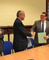 Signatura del conveni de col·laboració entre l'Ajuntament de Reus i l'ANEV