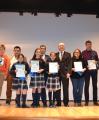 Foto dels guanyadors de les targetes Verdes de  la 34a edició de l’Olimpíada Escolar de Reus