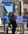 Foto d'arxiu de la roda de premsa de presentació del projecte