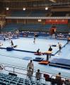Participants als Jocs del Mediterrani al Pavelló Olímpic de Reus