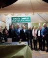 Les autoritats durant la inauguració