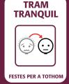 Pictogrames Tram Tranquil Festa Major