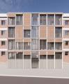 Imatge virtual del projecte de rehabilitació d'habitatges del barri Fortuny