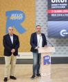 Enrique Martín, regidor i Carmelo Paniagua, president de la RFEP