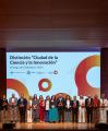 Acte de lliurament de les distincions a les Ciutats de la Ciència i la Innovació