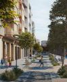 Imatge virtual de la reforma del carrer del Doctor Ferran