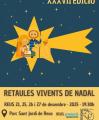 Cartell Retaules Vivents de Nadal 2025