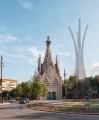 Render capella Gaudí Reus