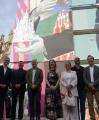 Inauguració del mural dedicat a Antoni Gaudí