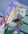 Inauguració del mural dedicat a Antoni Gaudí