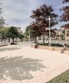 Projecte de reurbanització de la zona verda davant la Biblioteca Central Xavier Amorós. Signar: GYS ARQUITECTURA
